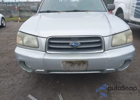 2003 Subaru Forester Xs z USA, uszkodzony, nr VIN JF1SG65673H700534